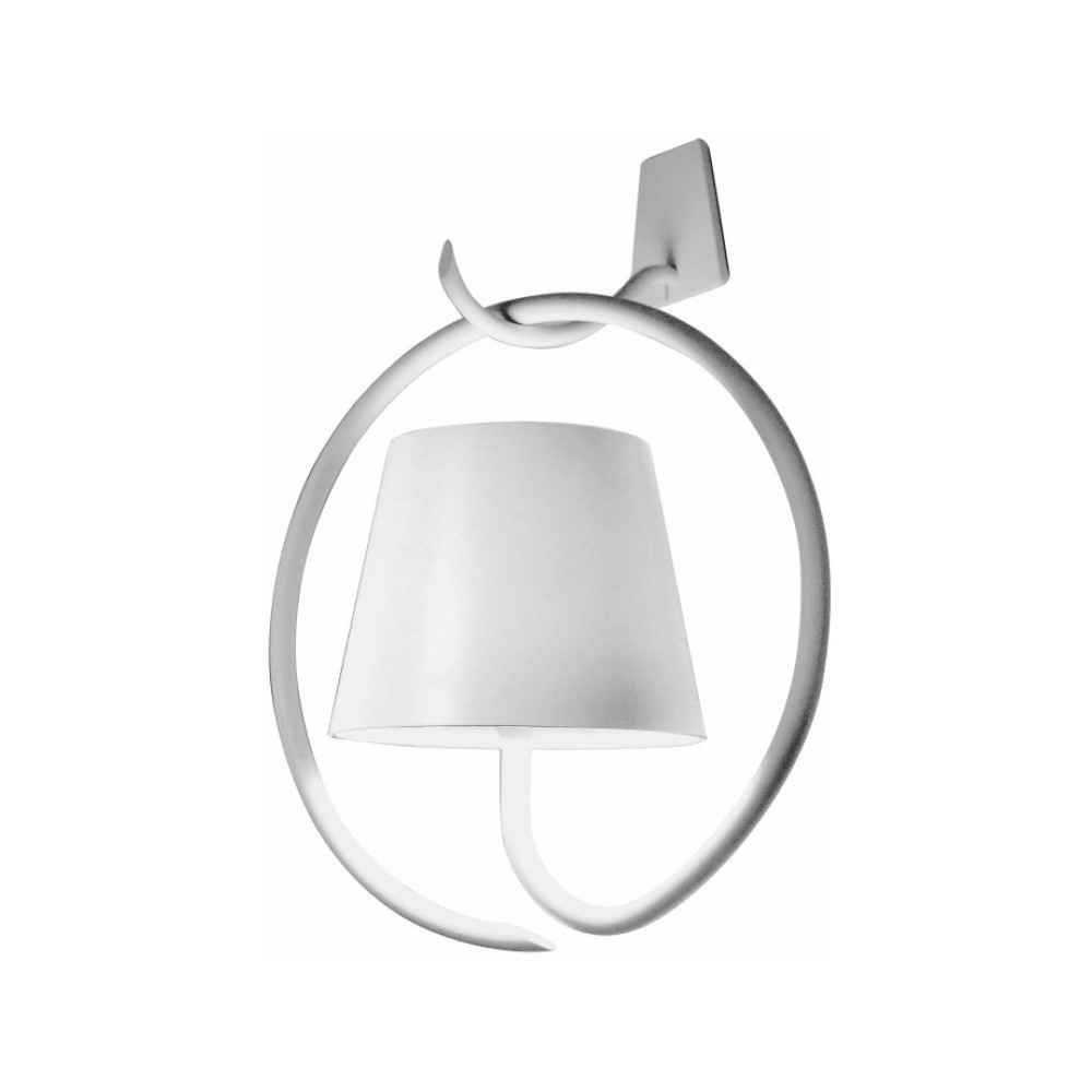 Zafferano Ai Lati Lights Poldina Wall Light with bracket | lightingonline.eu