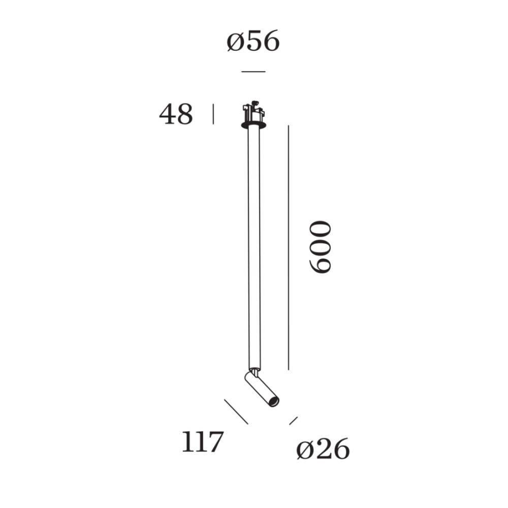 Match Stick Trimless 1.0 Recessed Ceiling Light