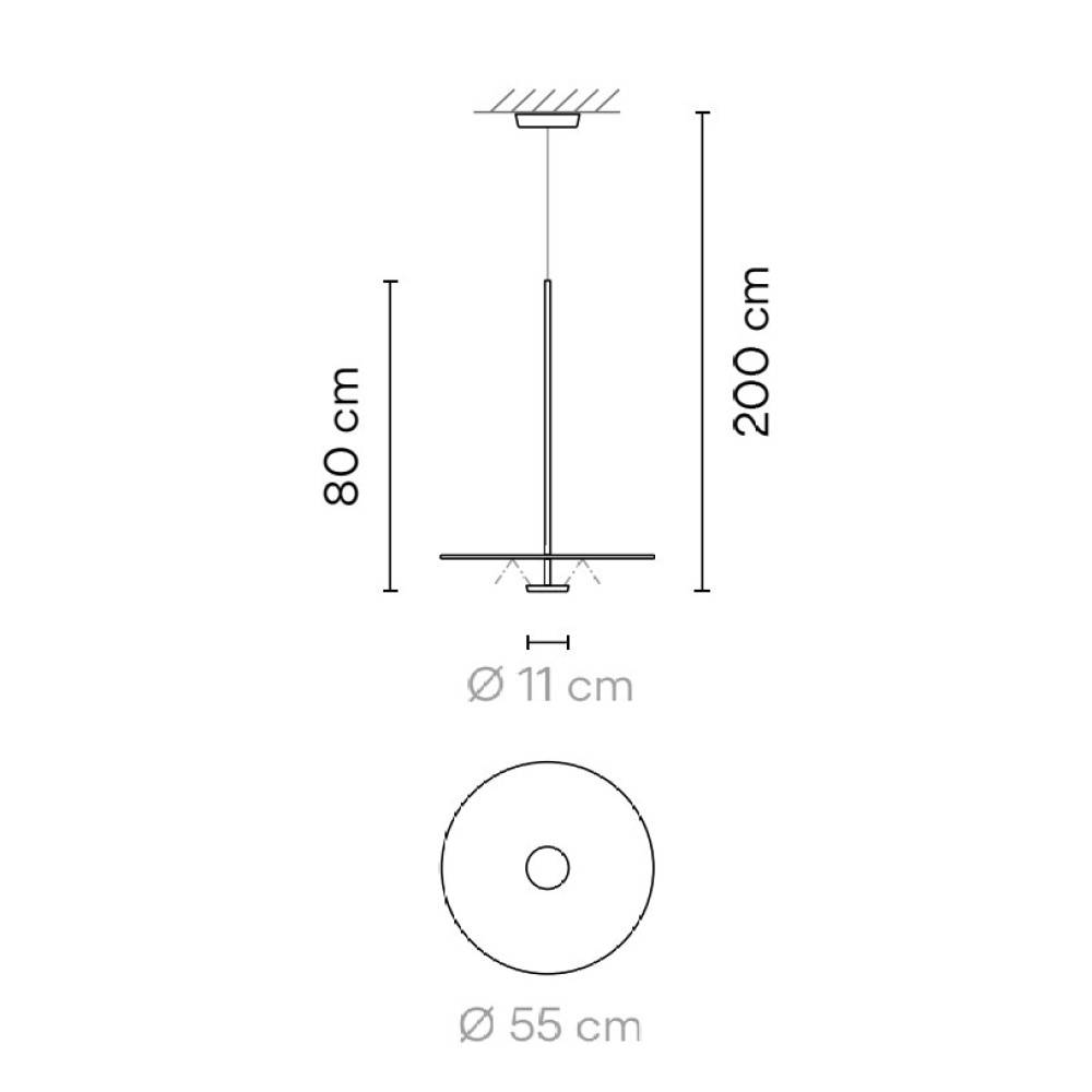 Flat 5940 Suspension Lamp