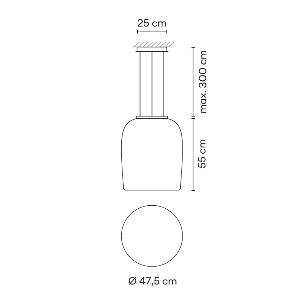 Ghost 4987 Suspension Lamp