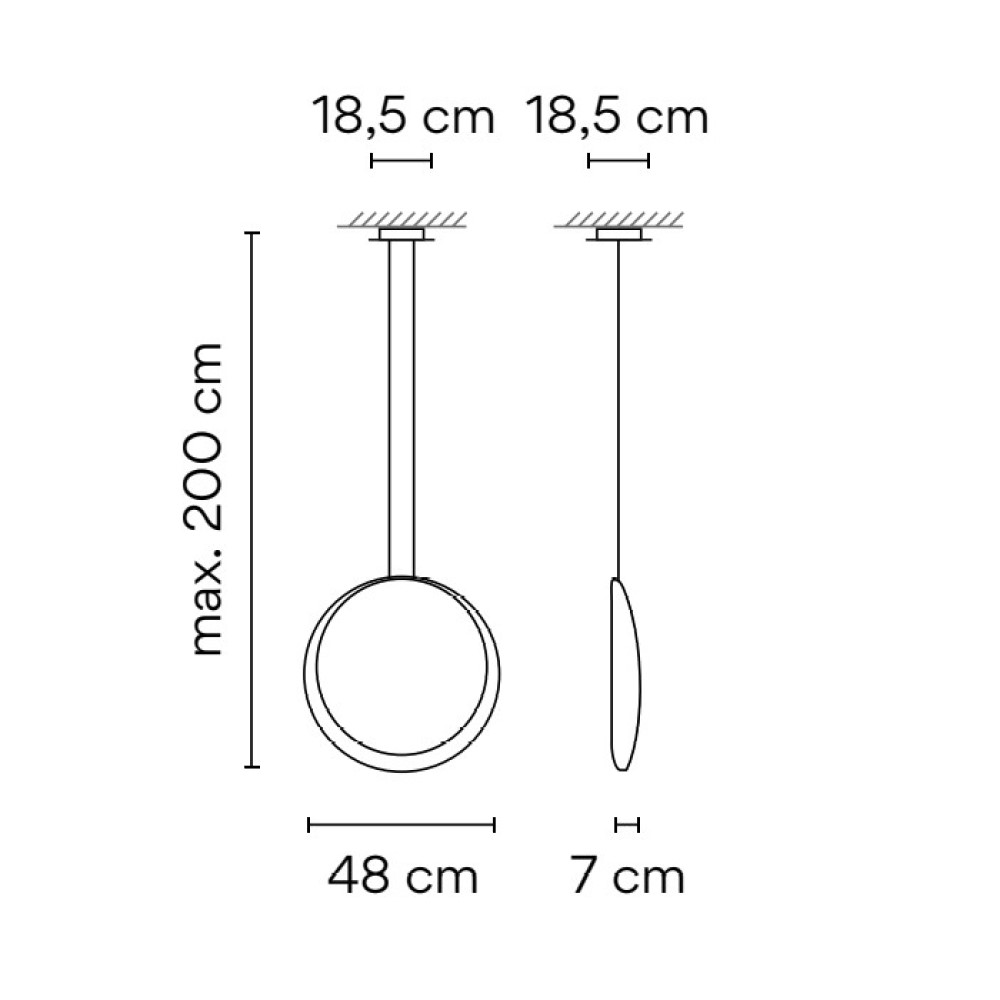 Cosmos 2502 Suspension Lamp