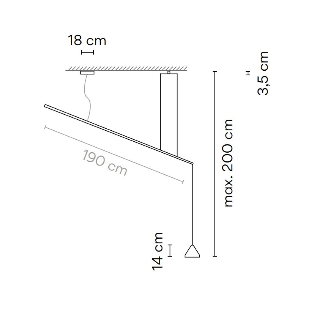 North 5670 Suspension Lamp