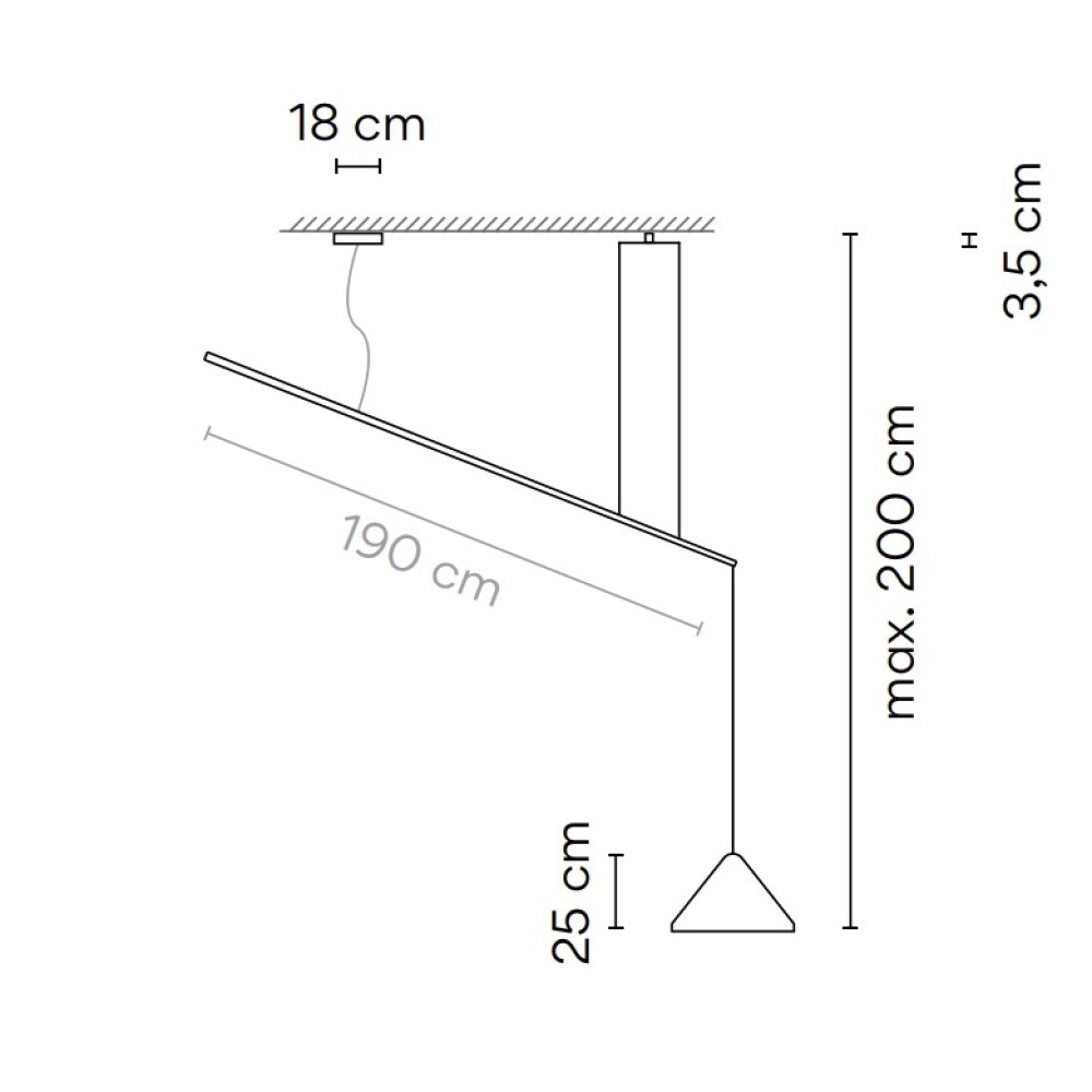 North 5672 Suspension Lamp