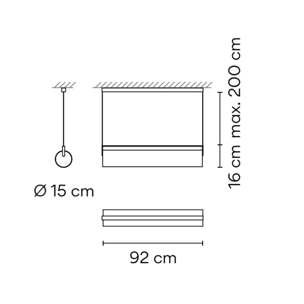 Kontur 6474 Suspension Lamp