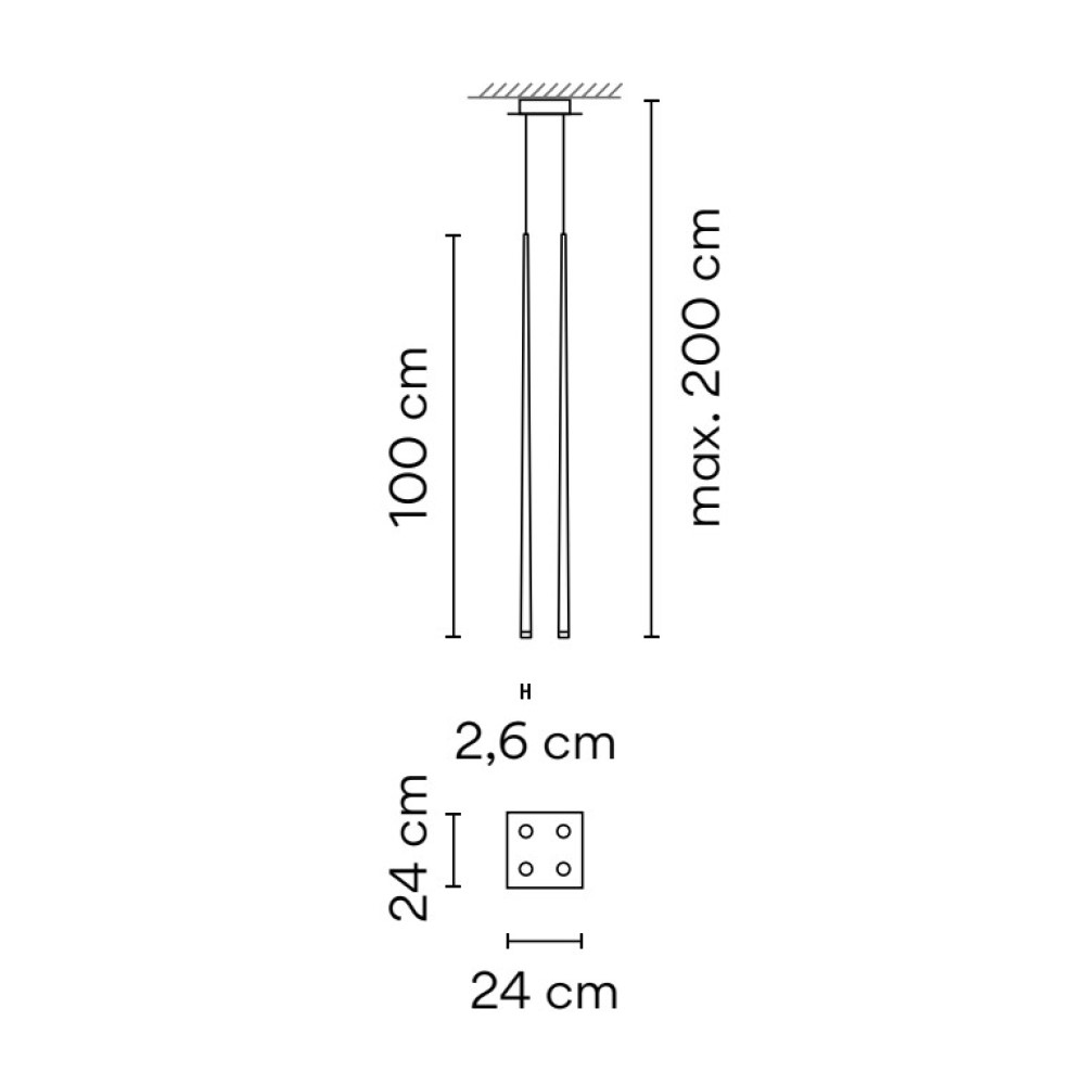 Slim 0931 Suspension Lamp