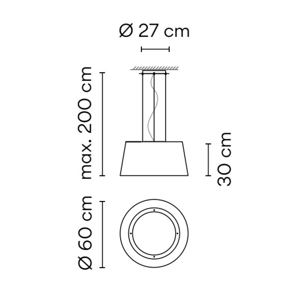 Wind 4072 Outdoor Suspension Lamp