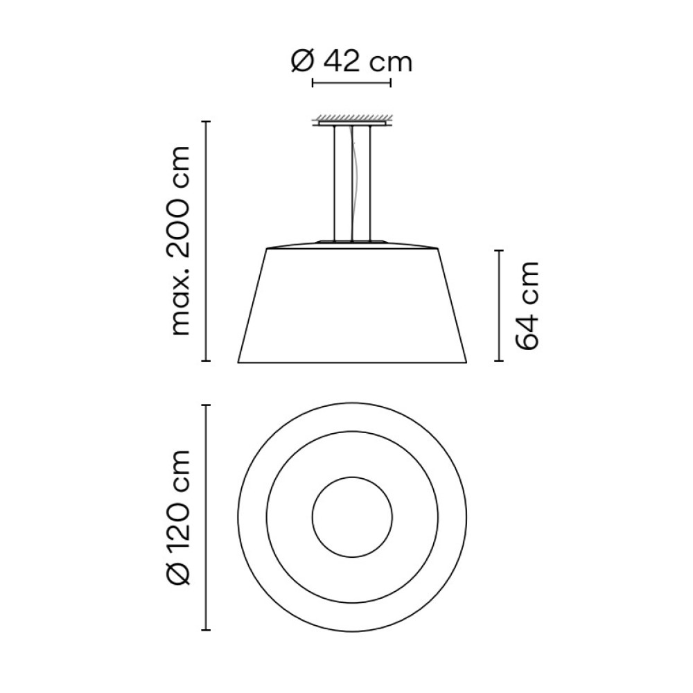 Wind 4078 Outdoor Suspension Lamp