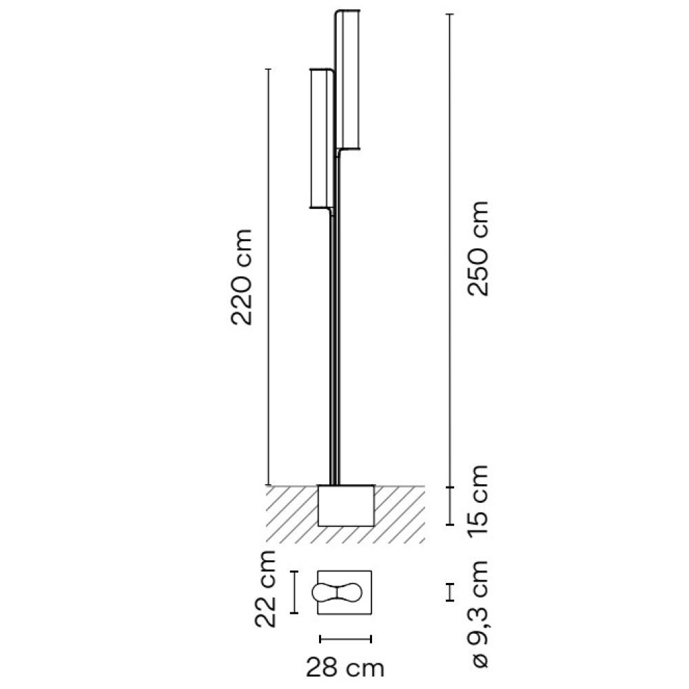 Class 2815 Outdoor Floor Lamp