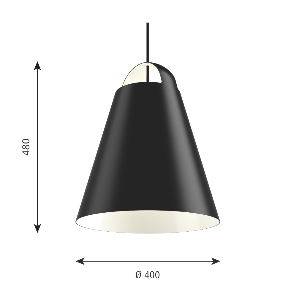 Above Ø40 LED Suspension Lamp