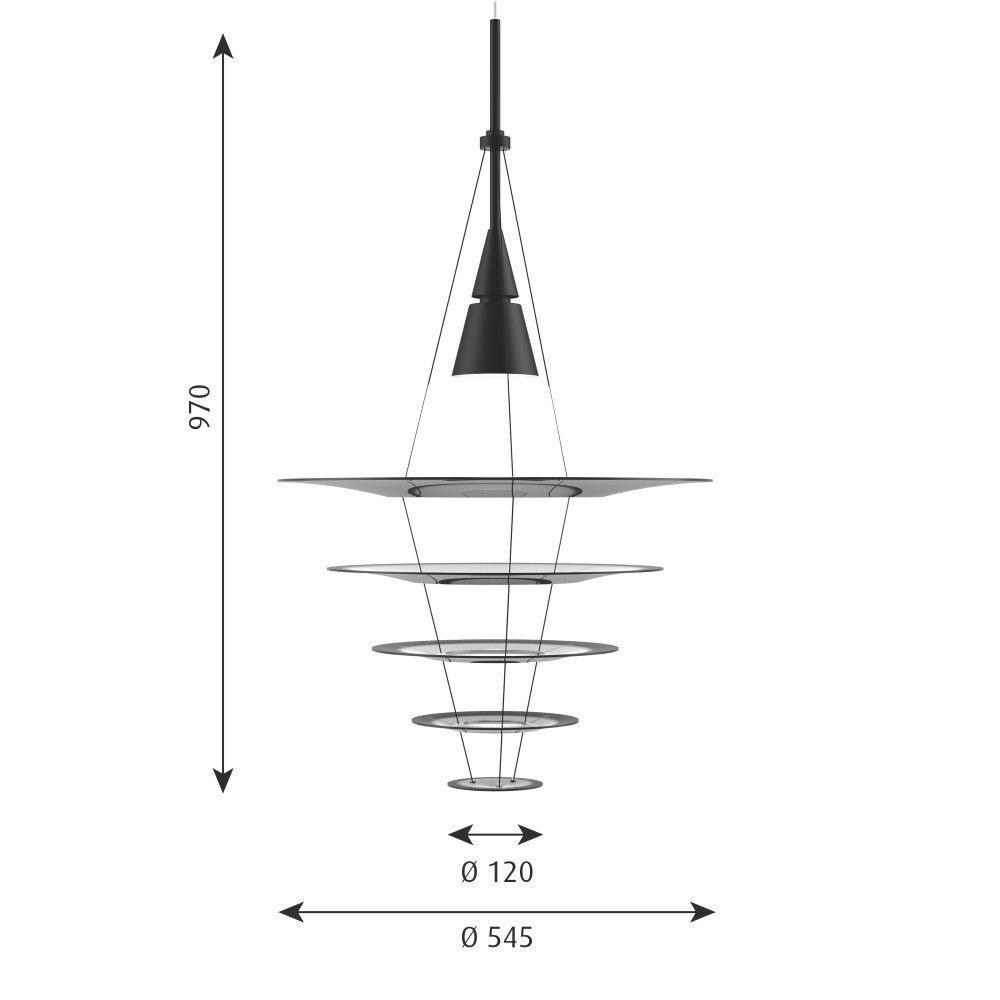 Enigma 545 Suspension Lamp