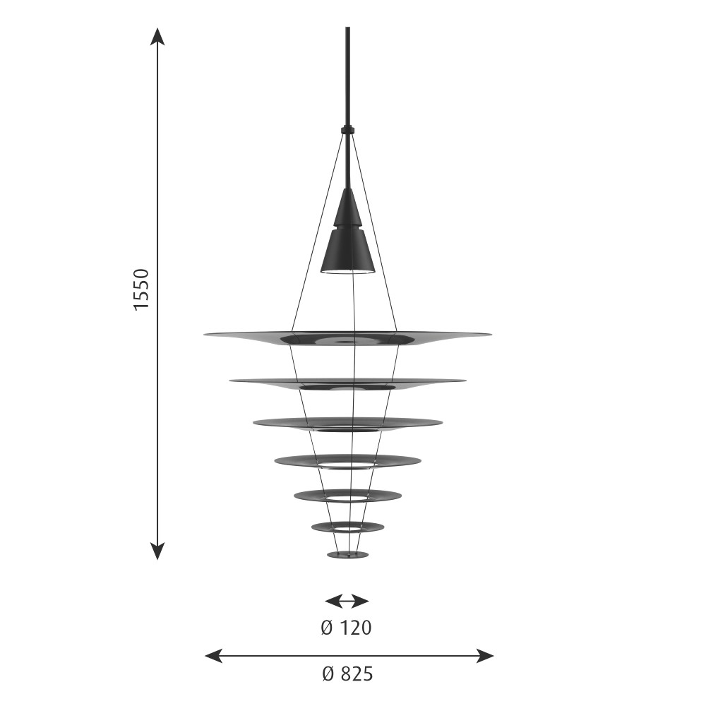 Enigma 825 Suspension Lamp