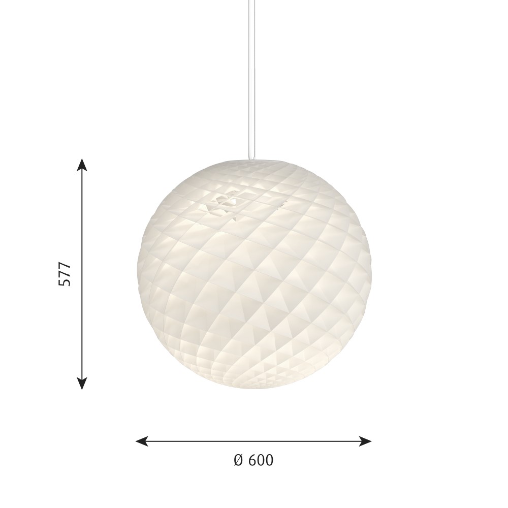 Patera 600 LED Suspension Lamp