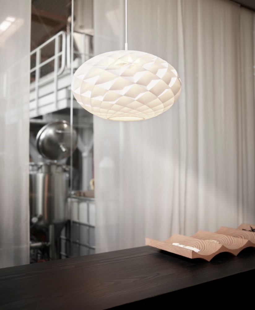 Patera Oval E27 Suspension Lamp