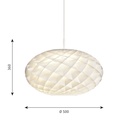 Patera Oval E27 Suspension Lamp