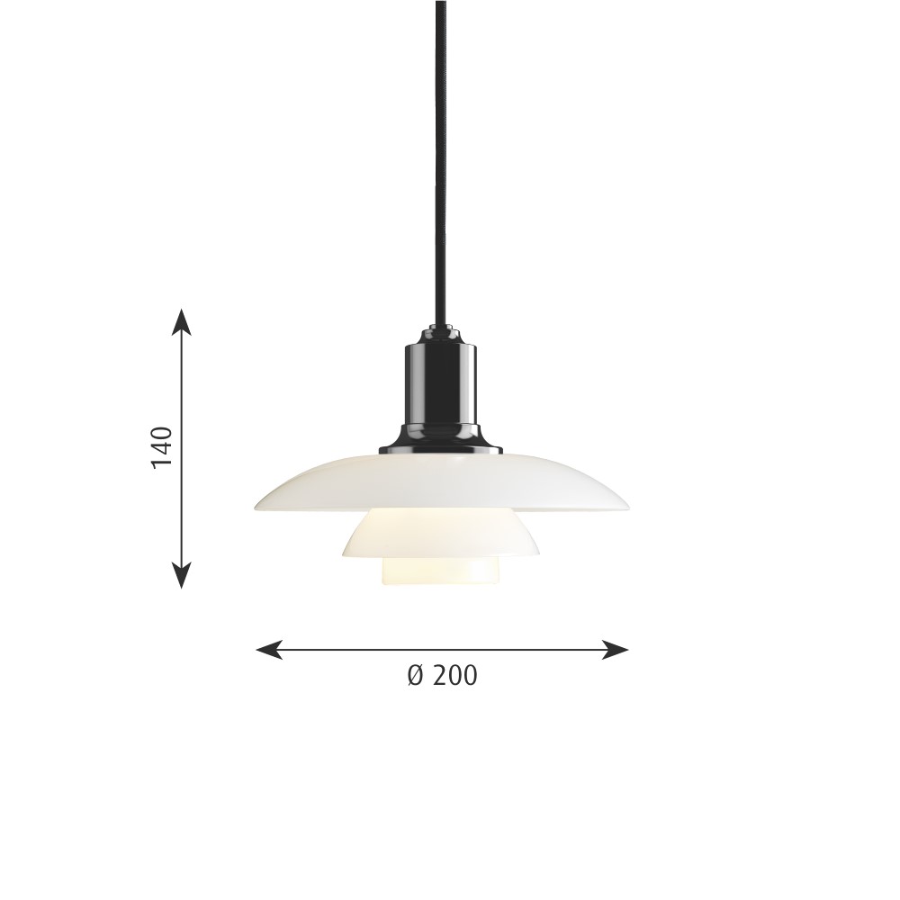 PH 2/1 Suspension Lamp