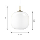 VL45 Radiohus 250 Suspension Lamp