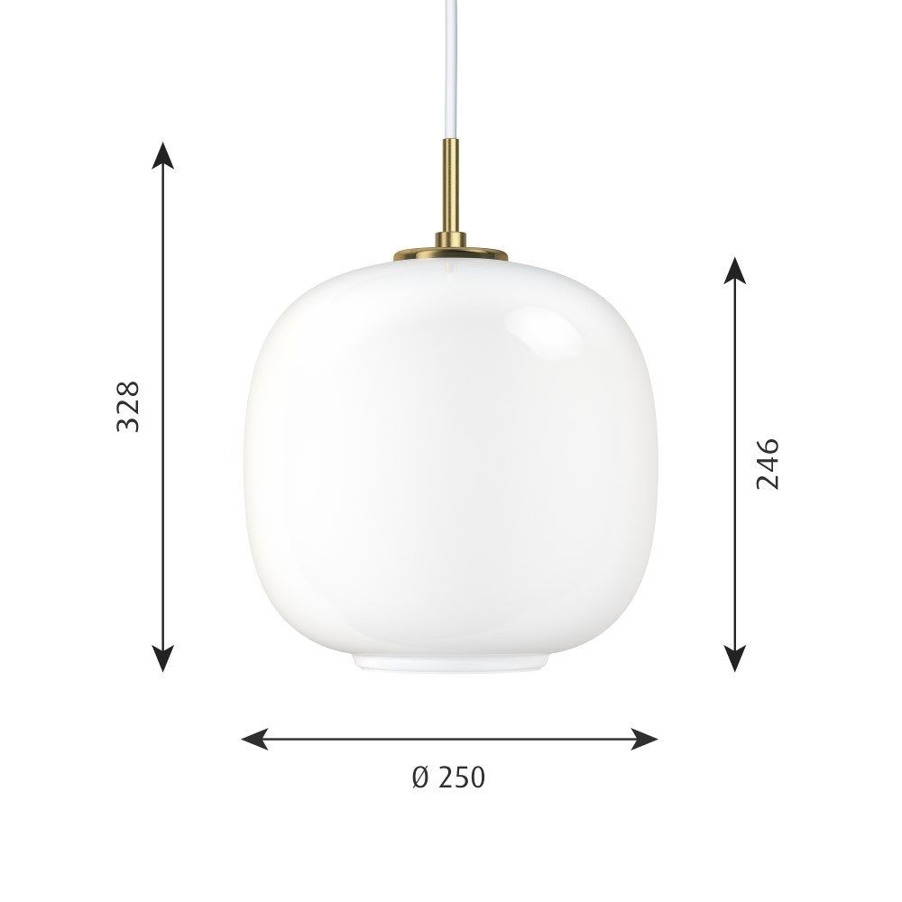 VL45 Radiohus 250 Suspension Lamp