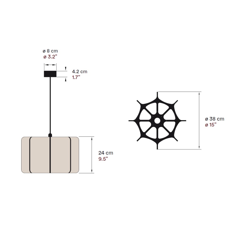 Kactos Suspension Lamp