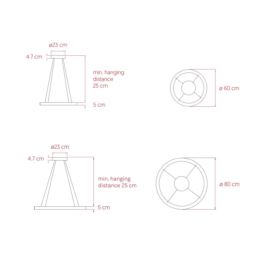 Oh! Line Suspension Lamp