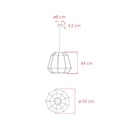 Stitches Bamako Suspension Lamp