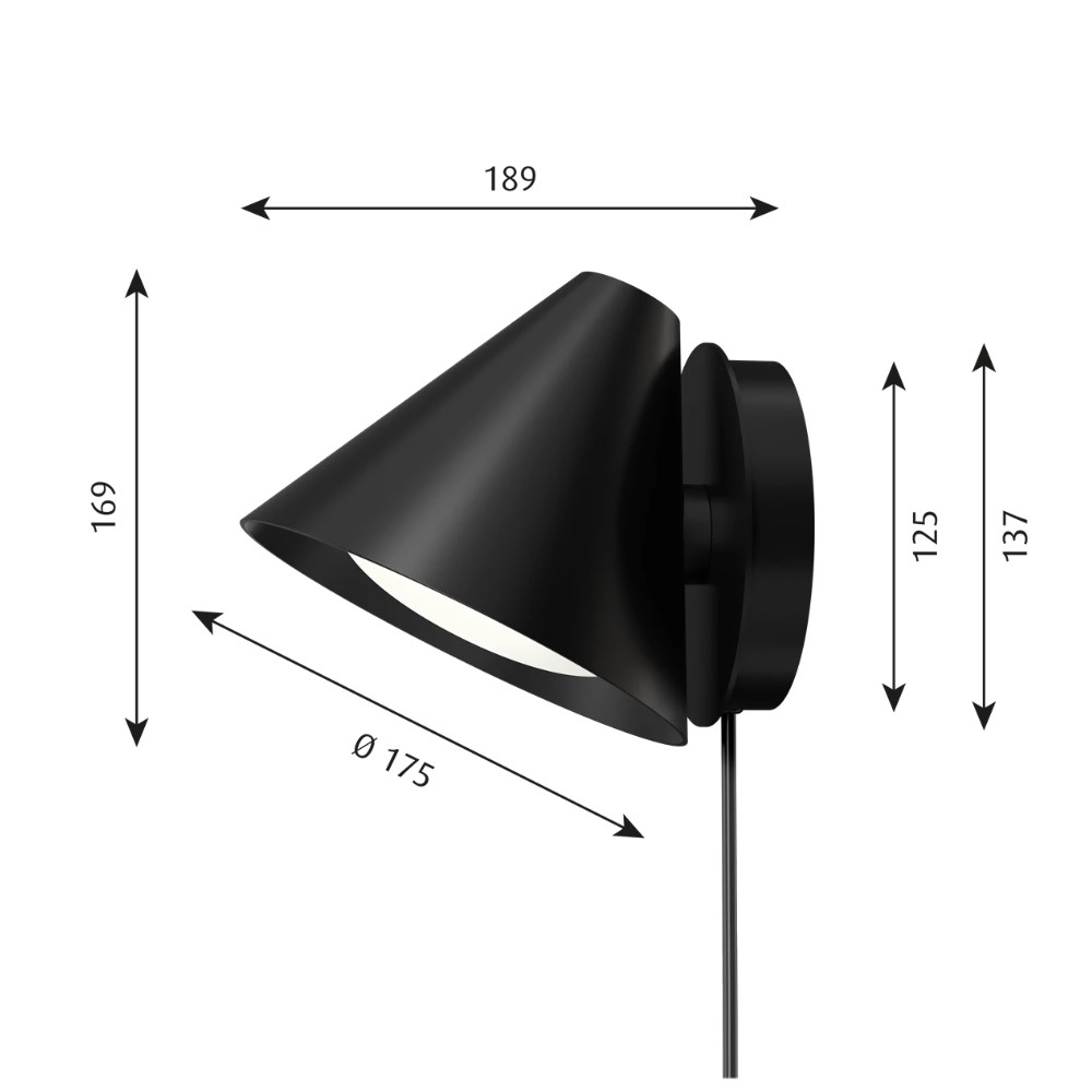 Keglen Wall Light