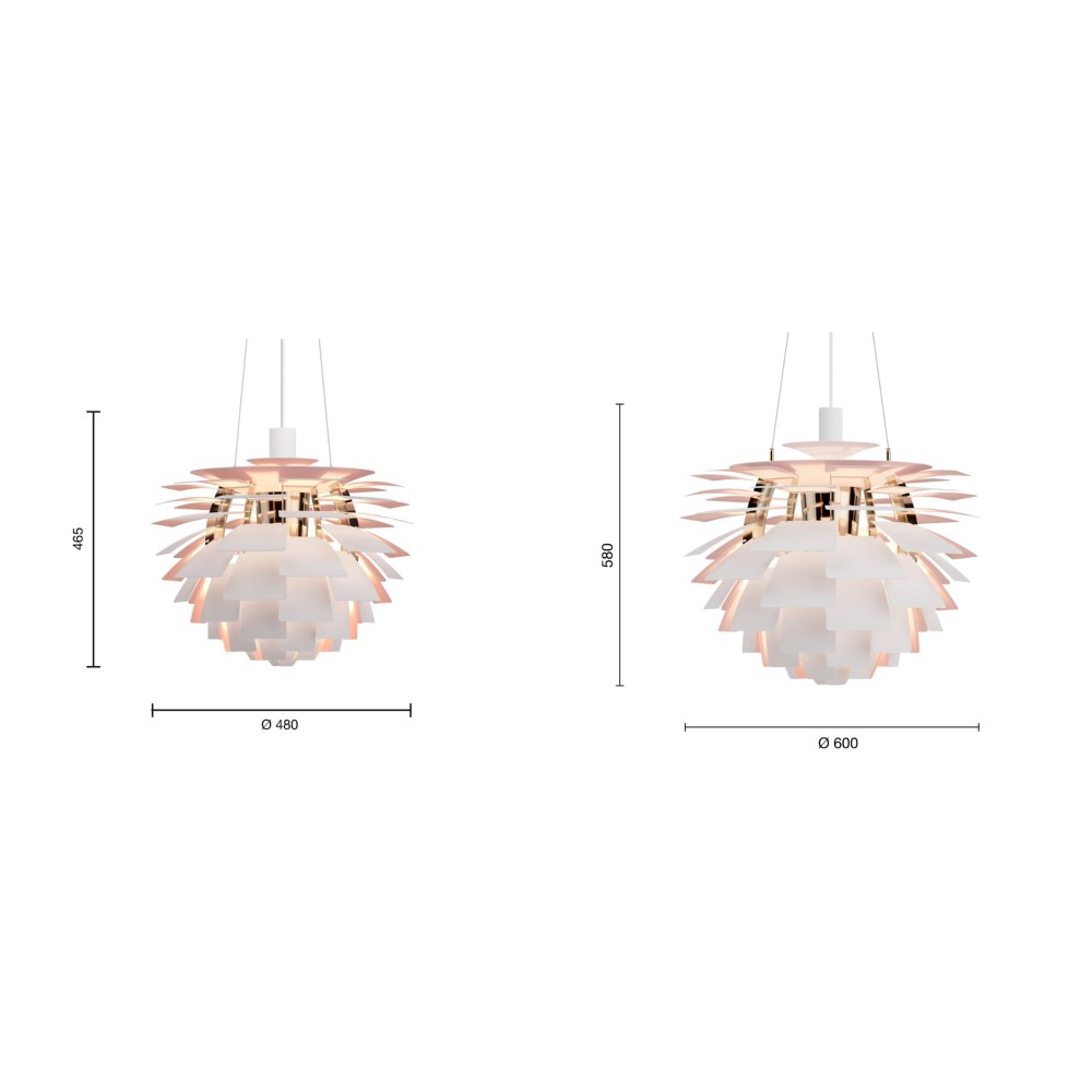 PH Artichoke Anniversary Edition Suspension Lamp