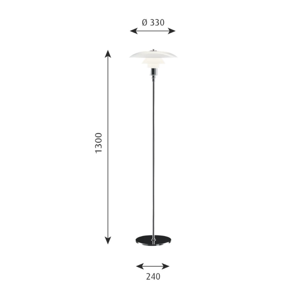 PH 3½-2½ Floor Lamp