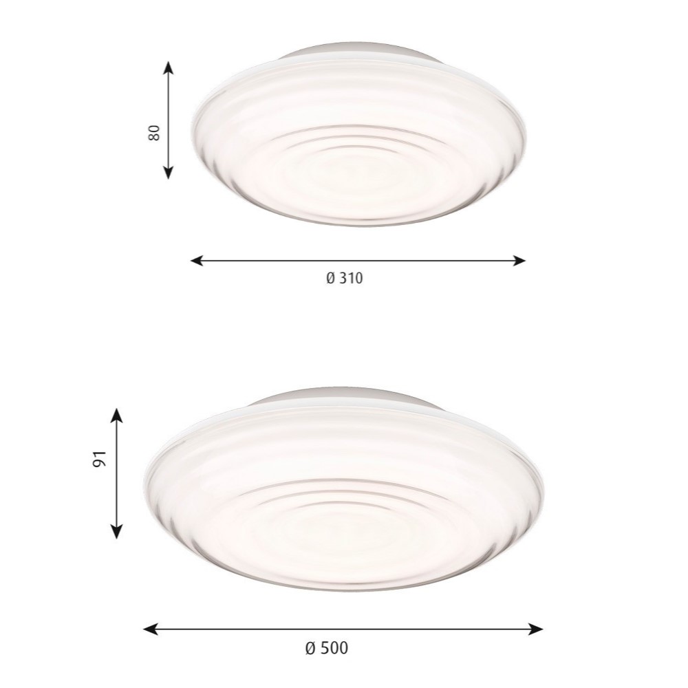 Ripls Wall and Ceiling Light