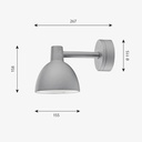 Toldbod 155 Outdoor Wall Light