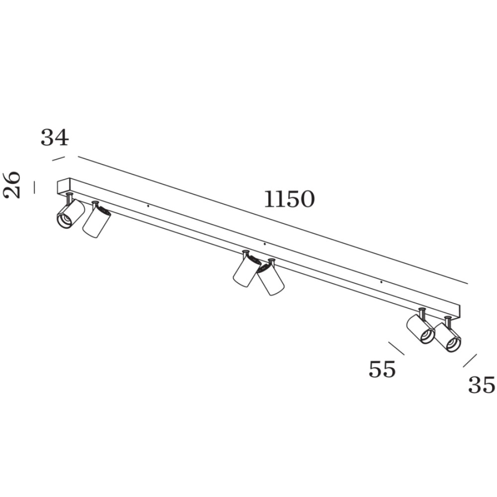 Ceno 6.0 Ceiling Light