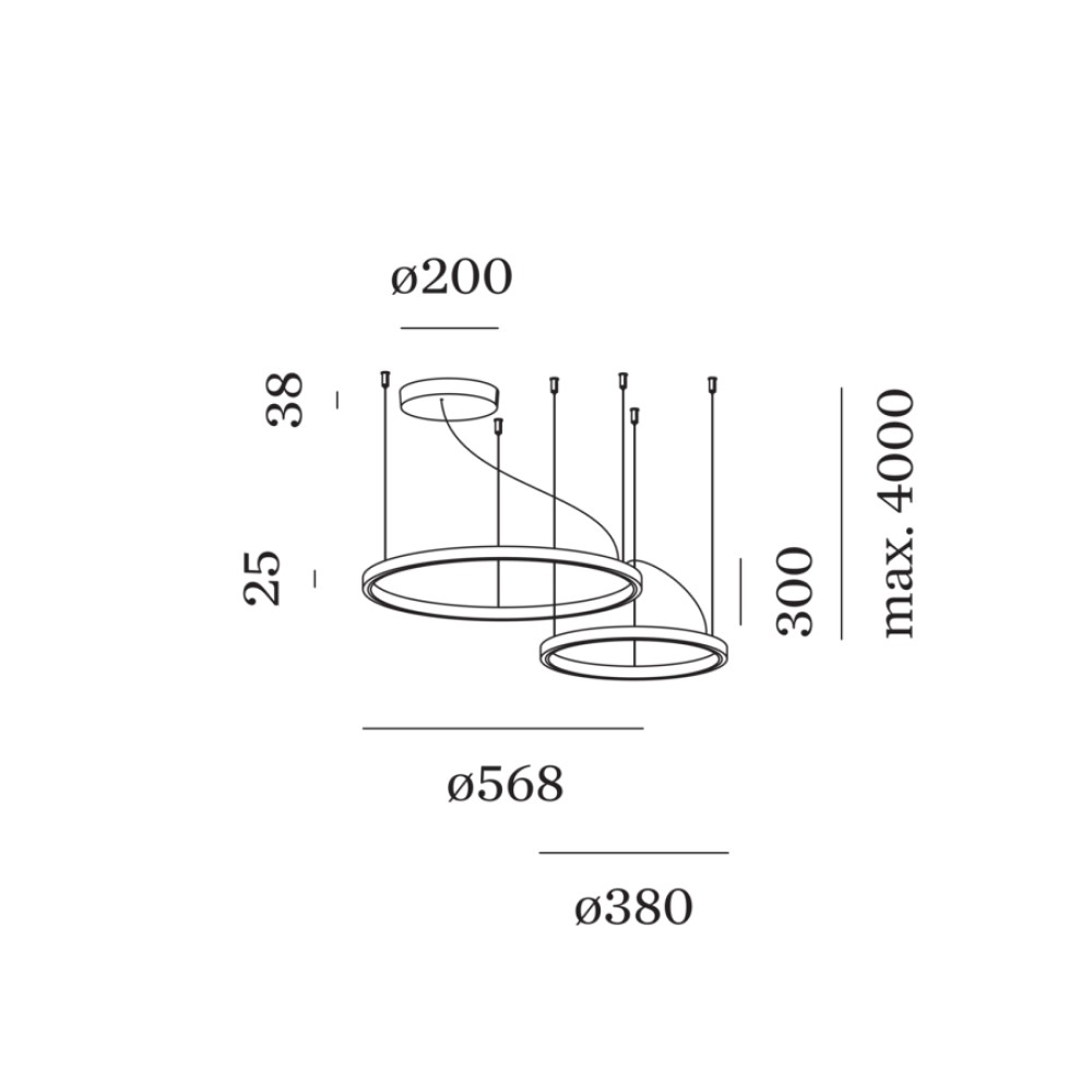 Kujo 2.1 Suspension Lamp