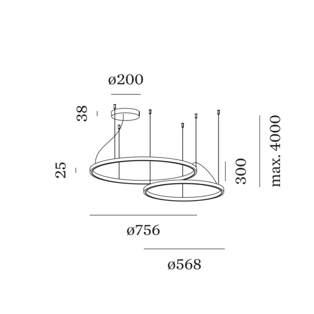 Kujo 3.2 Suspension Lamp