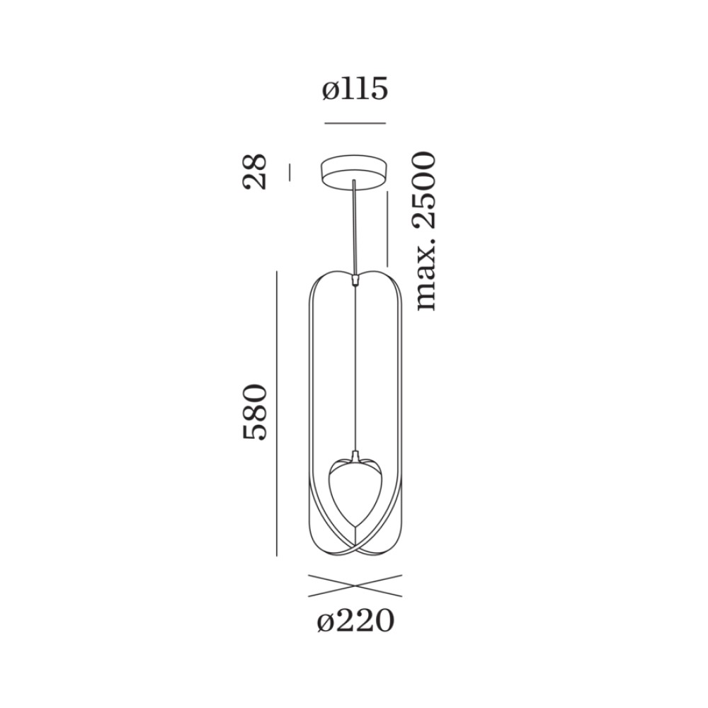 Solli Cocoon 1.0 Suspension Lamp