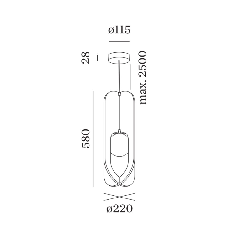 Solli Cocoon 2.0 Suspension Lamp