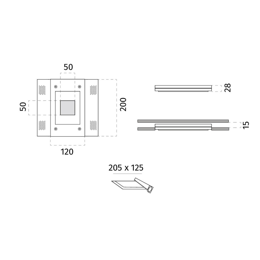 4193 Milli Ceiling Recessed Light