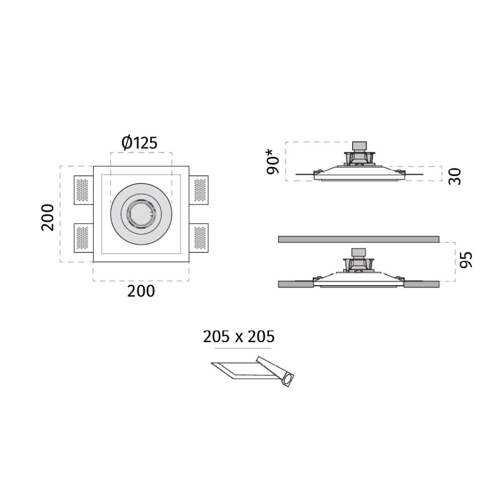 4216 Ara Round Ceiling Recessed Light