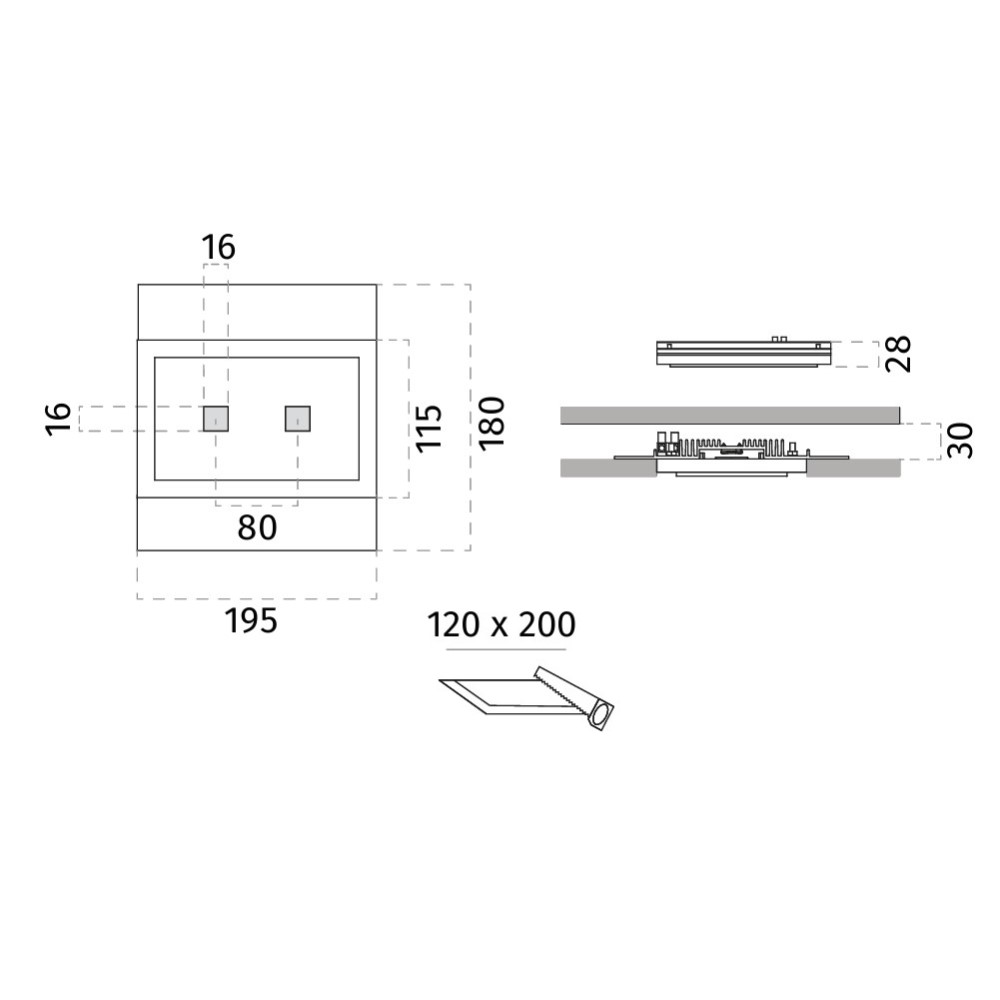 4249S Miniled Doq Ceiling Recessed Light