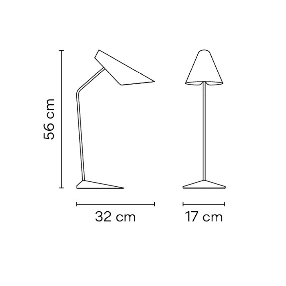 I.Cono 0700 Table Lamp