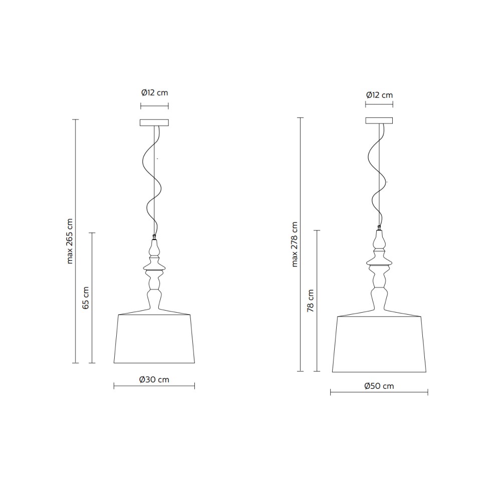 Alì e Babà Suspension Lamp