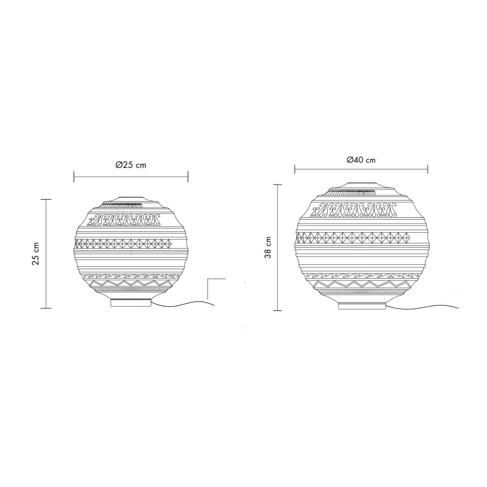 Braille Table Lamp