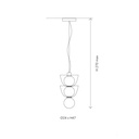 Gems Short 2 D30 A Suspension Lamp