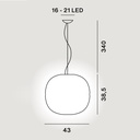 Gem Suspension Lamp