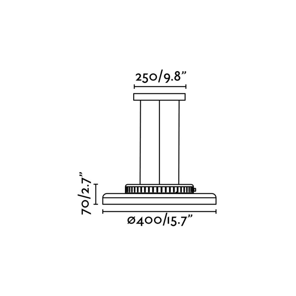 Dolme Suspension Lamp