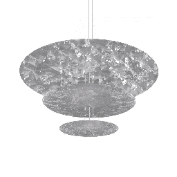 Macchina della Luce mod. C Suspesnion Lamp (Silver Color Leaf)