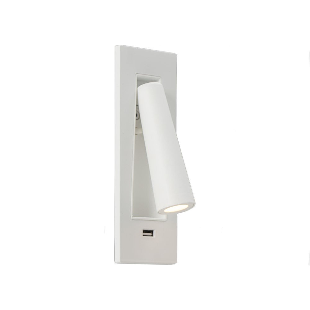 Leds C4 Gamma SR USB Recessed Wall Light | lightingonline.eu