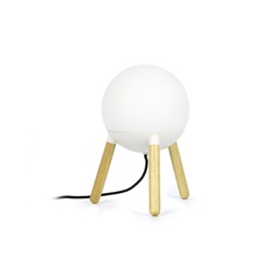 Mine Table lamp                          (Matte White, Opal Glass)