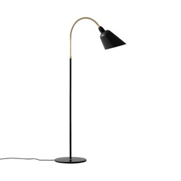 Bellevue AJ7 Floor Lamp (Black - Brass)