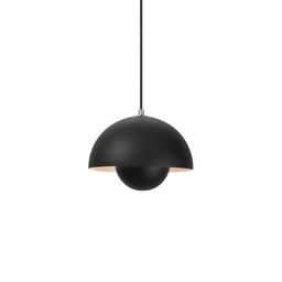 Flowerpot VP1 Suspension Lamp (Matte black)