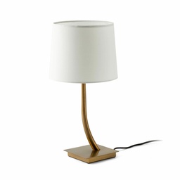 Rem Table Lamp (Bronze - White)