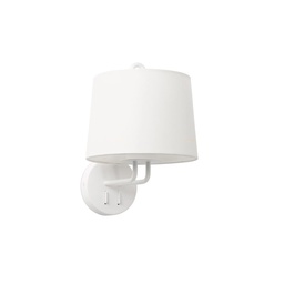 Montreal Wall Light (White - White)